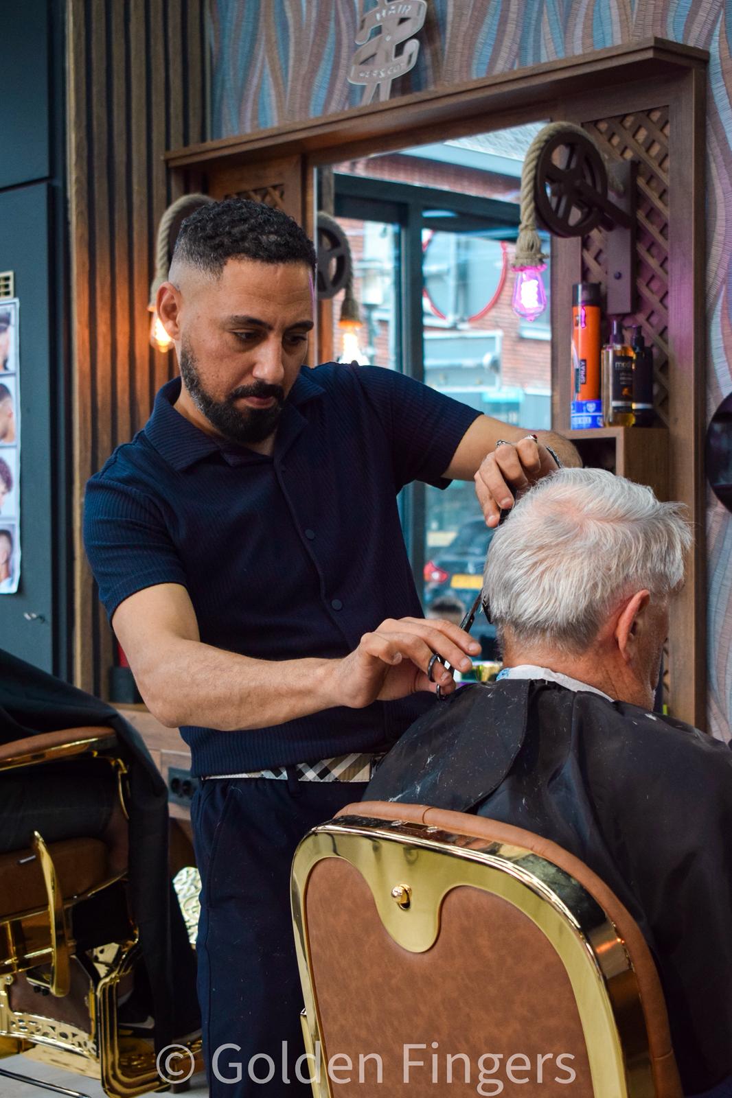 Hot towel shave